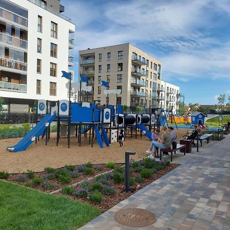 Apartament Zajezdnia Wrzeszcz Daire Gdansk Dış mekan fotoğraf